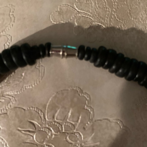 Shell Necklace Purple Yellow - Picture 4 of 8